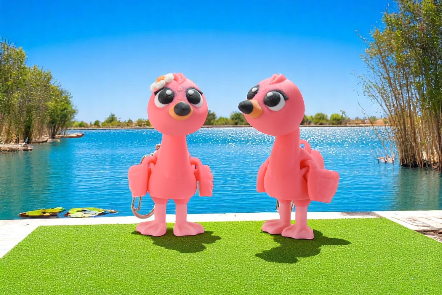 Girl Flamingo
