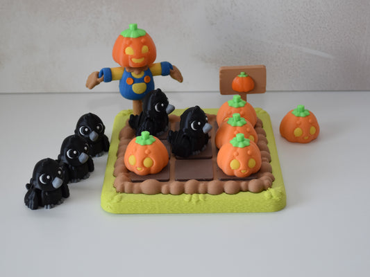 Pumpkin Patch Tic-Tac-Toe